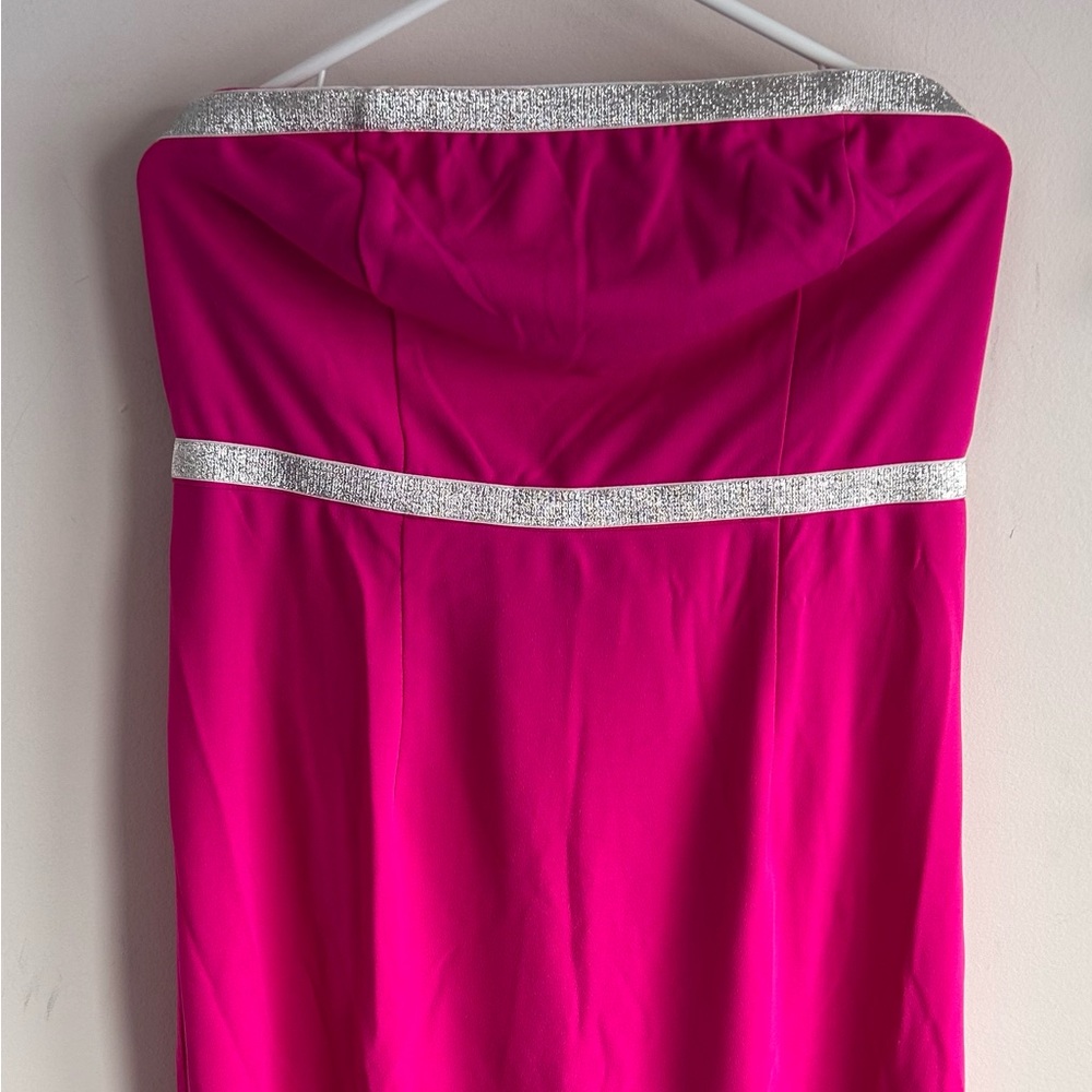 Elegant Grace Karin Pink Strapless Dress